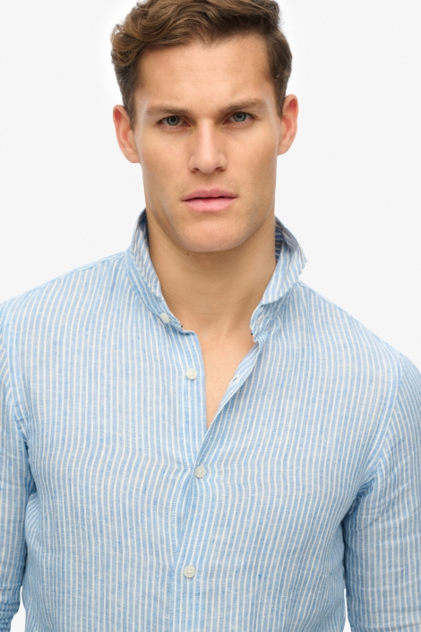 Superdry vacation l/s linen shirt